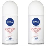 Nivea Powder Touch 2x50 ML Kadın Roll-On