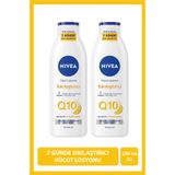 Nivea Q10 7 Günde Sıkılaştırıcı Vücut Losyonu 250ml,C Vitamini, Nemlendirici, Esnek Ve Elastik Cilt X2Adet