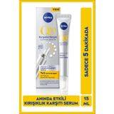 Nıvea Q10 Anında Etkili Kırışıklık Karşıtı Serum 15Ml, İnce Çizgi Ve Derin Kırışıklık Karşıtı, Dolgun Cilt