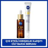 Nivea Q10 Çift Etkili Cilt Serumu 30ML, Q10 Anında Ekili Serum 15ML