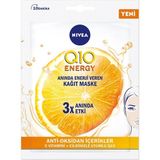 Nivea Q10 Energy Kağıt Maske Besleyici Özellikleri ile Tüm Cilt Tipleri İçin