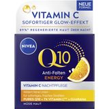 NIVEA Q10 Energy Kırışıklık Karşıtı Yenileyici Gece Bakım Kremi 50ml,Nemlendirici,C Vitamini