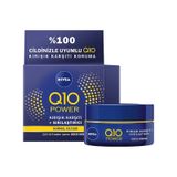 Nivea Q10 Kırışık Karşıtı ve Sıkılaştırıcı Gece Bakım Kremi 50 ML