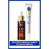 Nivea Q10 Kırışıklık Karşıtı Çift Etkili Cilt Serumu 30ml, Q10 Anında Ekili Kırışıklık Karşıtı Serum 15ml