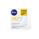 NIVEA Q10 Plus Kırışık Karşıtı Gündüz Bakım Kremi, SPF 15, 20 ml