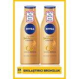 NIVEA Q10 Sıkılaştırıcı Bronzlaştırıcı Vücut Losyonu 200ml, Set of 2