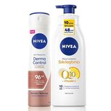 Nivea Q10 Sıkılaştırıcı Vücut Losyonu 200ml ve Kadın Sprey Deodorant Derma Control Clinical 150ml