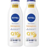 NIVEA Q10 Sıkılaştırıcı Vücut Losyonu 250 ml,72 Saat Nemlendirici,7 Günde Sıkılaşma,Esnek Cilt,C Vitamini,Kolajen,Normal Ciltler İçin (2 paketi)