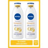 NIVEA Q10 Sıkılaştırıcı Vücut Losyonu 250ml, 7 Günde Sıkılaştırıcı, C Vitamini, Nemlendirici, X2 Adet