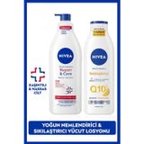 Nivea Q10 Sıkılaştırıcı Vücut Losyonu 250ml ve Repair&Care Nemlendirici Losyon 400ml, Kaşıntı Rahatlatıcı