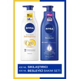 Nivea Q10 Sıkılaştırıcı Vücut Losyonu 400ML & Vücut Sütü Besleyici 400ML