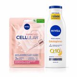 Nivea Q10 Vücut Sıkılaştırıcı Losyon + Şekillendirici Kağıt Maske