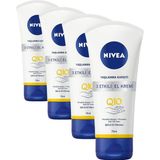 NIVEA Q10 Yaşlanma Karşıtı 3 Etkili El Kremi, 75 ml, Yoğun Nemlendirici (4 paketi)