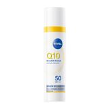 Nivea Q10 Yüksek Güneş Koruyucu Kırışıklık Karşıtı Yüz Güneş Kremi Makyaj Bazı SPF50 40 ml