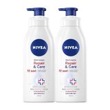 Nivea Repair Care Yoğun 2x400 ml Vücut Losyonu