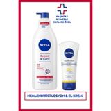 Nivea Repair&care Nemlendirici Vücut Losyonu 400ML ve Q10 Yaşlanma Karşıtı 3 Etkili El Bakım Kremi 75ML