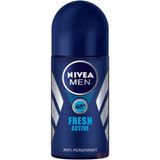 Nivea Roll-On Fresh Active 50ml Erkek - 6'Lı Paket