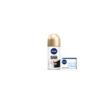 NIVEA Roll On Invisible Black White Ipeksi Pürüzsüzlük 50 Ml+ Creme Soft Sabun 100 Gr Set