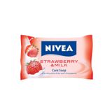 Nivea Sabun 90 g Strawberry & Milk Care Soap