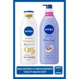 NIVEA Sıkılaştırıcı Q10 C Vitamini ve Kiraz Çiçeği Nemlendirici Vücut Losyonu 250ml ve 400 ML 4532435Ol5361
