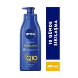 NIVEA Sıkılaştırıcı Süt Q10 + C Vitamini 48 Saat Vücut Nemlendirme, 10 Günde Sıkılaşma, Kuru Ciltler Için