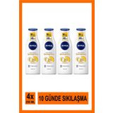 NIVEA Sıkılaştırıcı Vücut Losyonu 250 Ml X4 Adet Q10,Vitamin C,48 Saat Nemlendirme,10 Günde Sıkılaş