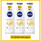 Nivea Sıkılaştırıcı Vücut Losyonu ( Q10 +Vitamin C ) Normal Cilt 250ML x 3 Adet