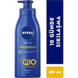 Nivea Sıkılaştırıcı Vücut Sütü Q10 + C Vitamini 400ML,48 Saat Vücut Nemlendirme,kuru Cilt
