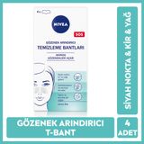 Nivea Siyah Nokta Temizleyici ve Gözenek Arındırıcı Burun T-Bant 1 Kutu