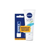 Nivea Soft 75 ml El Kremi + Nivea Original 4,8 g Dudak Bakım Kremi Set