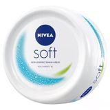 Nıvea Soft Krem 200 Ml Nemlendirici Bakım Kremi Yüz Vücut El 2'Li Ekonomik Paket