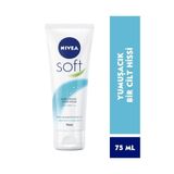 NIVEA Soft Krem 75ml, Nemlendirici Bakım Kremi, Yüz Vücut El, Jojoba Yağı ve E Vitamini