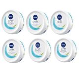 Nivea Soft Nemlendirici 6x300 ml Bakım Kremi