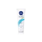NIVEA Soft Nemlendirici Bakım Kremi, 75ml, Yüz Vücut ve El Kremi, Jojoba Yağı ve E Vitamini ile