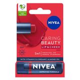Nivea SPF30 Kırmızı Renkli Güneş Koruyucu 4.8 gr Dudak Bakım Kremi