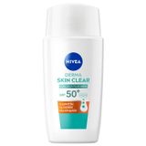 NIVEA SPF50 Derma Skin Clear Sivilce Karşıtı Gündüz Yüz Kremi 40 ml,Matlaştırıcı,Makyaj Bazı,Karnitin,Gliserin,Niasinamid,Hafif Formül