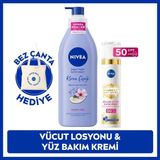 Nivea SPF50 LUMINOUS630 Leke Karşıtı Gündüz Kremi 40ML ve Nemlendirici Losyon 400ML, Çanta Hediye