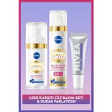 Nivea SPF50 LUMINOUS630 Leke Karşıtı Gündüz Yüz Kremi, Cilt Serumu ve Nemlendirici Dudak Parlatıcısı