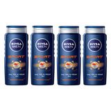Nivea Sport 250 ml 4'lü Duş Jeli
