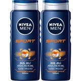 Nivea Sports 2x500 ml Duş Jeli