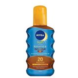 Nivea Sun 200 ml Spf20+ Bronzluk Arttırıcı Güneş Yağı