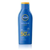 Nivea Sun 48 Saat Nemlendirici Suya Dayanıklı Anında Koruma SPF50 200 ml Güneş Koruyucu Losyon