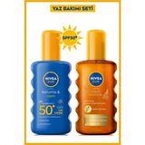 Nivea Sun Güneş Kremi ve Bronzlaştırıcı, SPF 50+ 200 ml Sprey, Çok Yüksek Koruma Nemlendirici