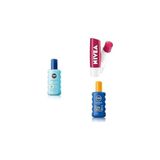 NIVEA SUN Güneş Sonrası Serinletici ve Ferahlatıcı Sprey 200ml + Kiraz Dudak Bakım Kremi (4,8gr) + SPF50 Yüksek Güneş Koruyucu ve Nemlendirici Vücut Spreyi 200ml