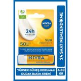 Nivea Sun Protect 4.8 gr SPF50 Dudak Koruyucu Bakım Kremi