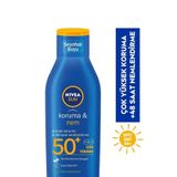 Nivea Sun Spf 50+ Seyahat Boyu Koruma &nem Güneş Kremi 100ML,ÇOK Yüksek Güneş Koruyucu