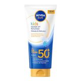 NIVEA SUN SPF50 Çok Yüksek Korumalı Çocuk Güneş Kremi 100 ml, Tere ve Suya Dayanıklı,C,E Vitamini