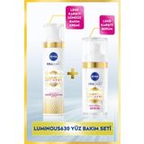 Nivea Tüm Cilt Tipleri İçin Leke Karşıtı Gündüz Leke Krem-Serum 2'li Bakım Seti 30-40 ml