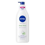 NIVEA Vücut Losyonu Aloe Vera 400 ml, Normal ve Kuru Ciltler için,72 Saat Nemlendirici,Hyaluron,Aloe Vera,Yenileyici Bakım
