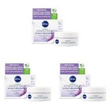 NIVEA Yatıştırıcı Gündüz Yüz Bakım Kremi 50 ml, Nemlendirici, SPF15 Güneş Koruması, Hassas Ciltler (3 paketi)
